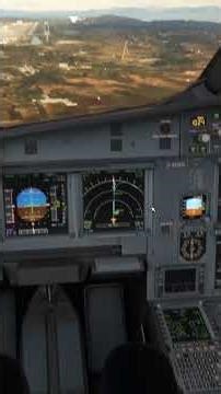 MSFS 2020 Fenix A320 Landing #aviation #simulator #msfs2020 #msfs2024