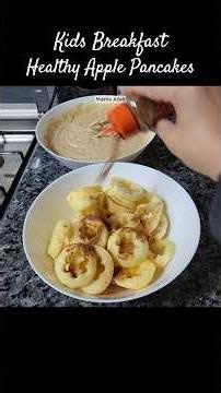 Kids Breakfast - Healthy Aata pancakes - No maida - Ready in minutes 😍🥰 #naushkitchenroutineofficial
