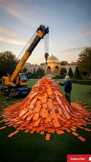 Built an entire House using Iphone 17 💰 phones🤑 #explorepage #iphone #aicontent