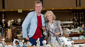 Stephen Tompkinson and Hayley Mills | Celebrity Antiques Road Trip