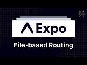 Expo Router Tutorial - 3 - File-based Routing