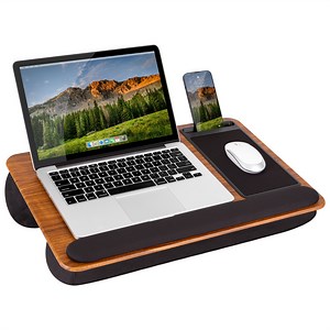 LapGear Home Office Pro Lap Desk, Espresso Woodgrain