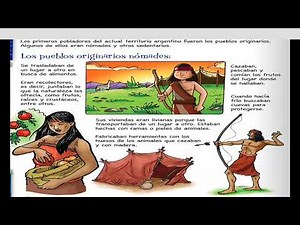 Pueblos originarios: Nómades y Sedentarios