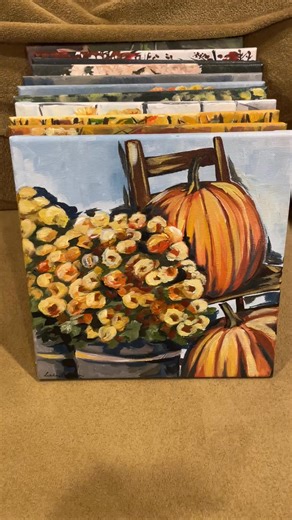 #fallart #fallvibes | Lesley Nelson - Artist