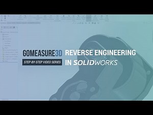 Preview: Reverse Engineering in SOLIDWORKS (Scan To CAD) Video Series From Start to Finish