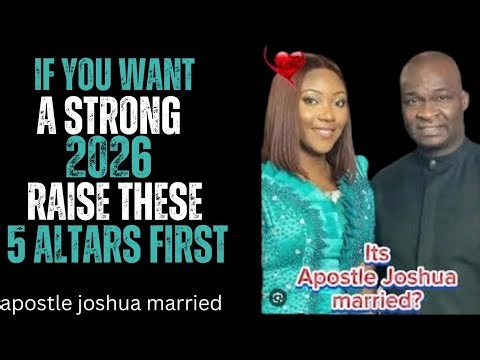 5 Altars You MUST Raise Before 2026 Begins | Prophetic Preparation, Prayer & Spiritual Alignment