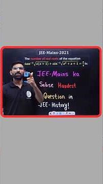 🔥 Inverse Trigonometric Functions – Fantastic PYQs for JEE Aspirants! 🔥