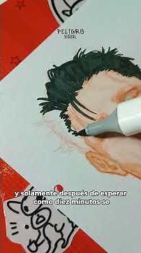 como pintar con marcadores de alcohol #tutorial #tutorialdibujo