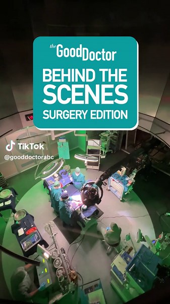 Come behind the surgery table with us 🩺 #TheGoodDoctor