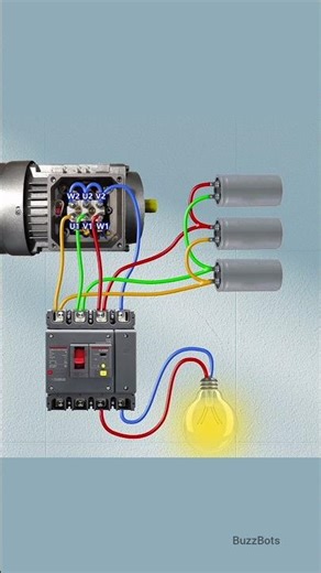 3-Phase Motor to Generator Hack #electrical
