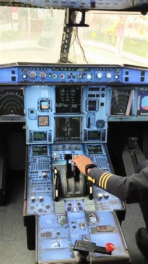Air India Airbus A319 Cockpit View 😍✈️ #Shorts