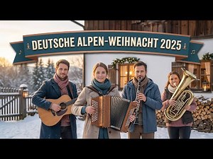 🏔 Deutsche Alpen-Weihnacht 2025 🎄 Deutsche Weihnachtslieder (Soft Winter Folk Mix) ❄️