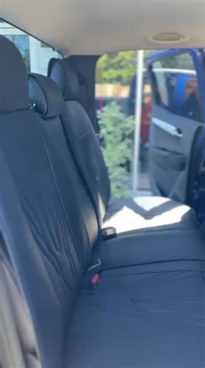 Dmax 2019 Swiss Drive seat cover supplied an installed ... team ssms | SSMS Marketing Ltd