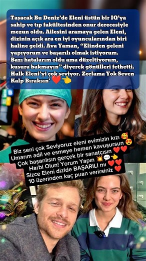 Taşacak Bu Deniz Eleni Diziye Damgasını Vurdu! 💥 Üstün Zekalı ve Başarılı Bir Doktor Oldu! 🔥