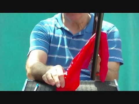 SILK THROUGH MIRROR - Magic Tricks