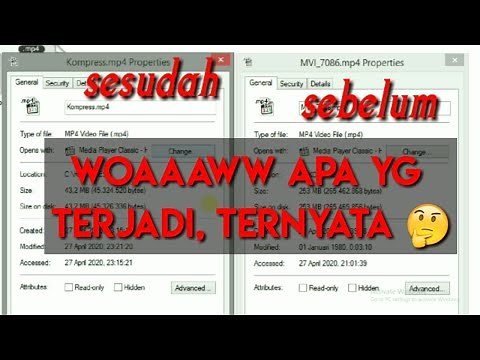 Cara Kompres Video Tanpa Mengurangi Kualitas Video Dengan Menggunakan Aplikasi Bawaan Laptop