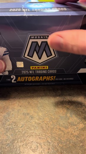 2025 NFL Mosaic Hobby Box: Unboxing and Insights