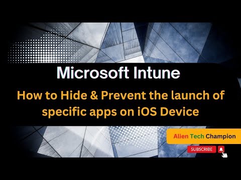 MS122 - How to Hide & Prevent the launch of specific apps on iOS Device