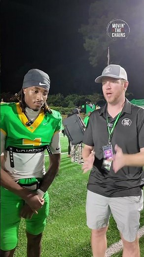 "We had to come out and compete." Summerville 4⭐️ ATH Jaiden Kelly-Murray with 2 TDs in a win!
