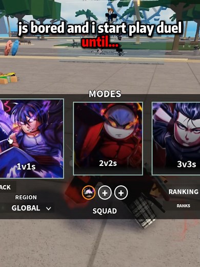 met a pro player in duel💀#thestrongestbattlegrounds #roblox #FYP #tsb #fyp