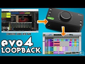 EVO 4 LOOPBACK - Record Computer Audio Into DAW