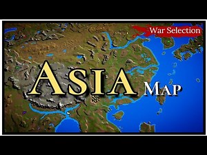 Asia Map War Selection