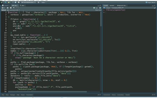 R语言openxlsx包讲解（1）