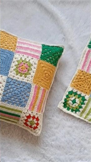Stylish Crochet Cushion Cover | Perfect Home Decor Piece 🏡