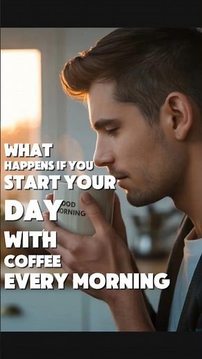 What happens if you drink coffee every morning? #CoffeeBenefits #SipSmart #NutriFacts
