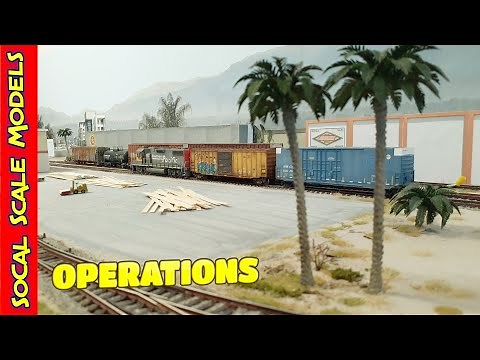 Switching Operations using Lance Mindheim's method for small layouts.