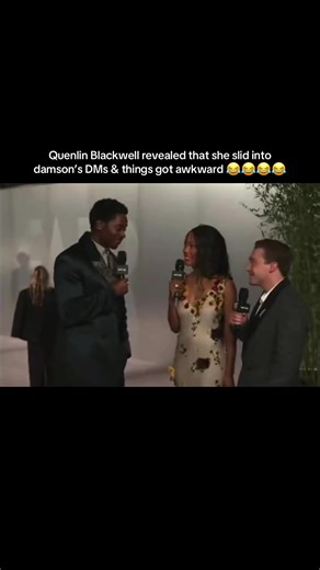 The tension? He might need that idk #quenlinblackwell #damsonidris #loriharvey