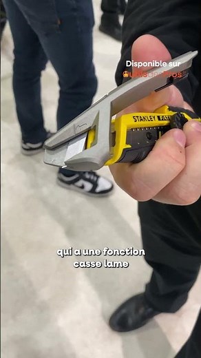 👉 Discover the efficiency of the Stanley FATMAX 18mm Quick Snap Cutter!