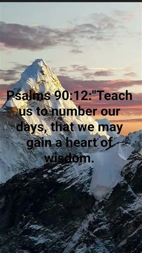 Psalms 90:12 Your Daily Verse