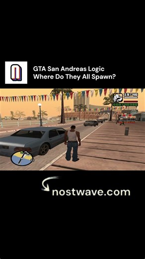 GTA San Andreas Logic - Where Do They All Spawn?