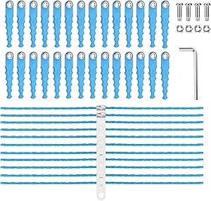 THTEN KST-120X Trimmer Replacement Blades Head Compatible with Kobalt KST 120x-06 and 40v Cordless String Trimmer (Item 1520463,506892,808667) 28+10+4+1