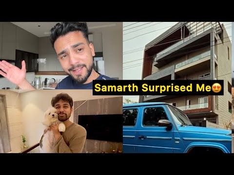 Samarth Came To My New House ❤️
