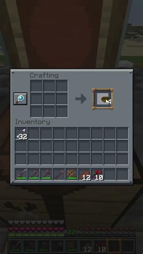Minecraft Guide: How to craft Bowl #shorts #minecraft #shortvideo #tutorial #memes #gaming
