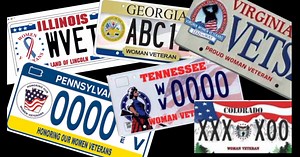 Women vets continue push to get a specialty license plate in Indiana