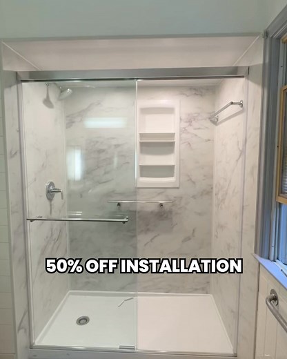 🇺🇸 We're looking for 150 homeowners in IOWA aged 50 who want 50% off installation on a new bath or shower! Only 3 easy qualifications: ✅ You Must Be Aged 50 Or Older ✅ You Must Live In An Eligible Zip Code ✅ You Must Be A Homeowner See if you qualify for 50% OFF INSTALLATION. Click "Learn More" Below! https://lp.leafhomebath.com/lfbath | Leaf Home Bath