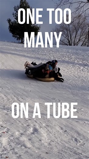 Snow tube fail - one too many people on a snow tube down a hill #minnesota #cold #coldweather #winter #minnesotan #minnesotaCold #MNCold #MN #Frozen #Snow #ice #SnowDay #viral #viralvideo #tiktok #explorer #freeze #minnesotalife #pop #explosion #blowup #tube #innertube #sledding #fail | Minnesota Cold