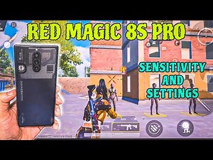 Red Magic 8s Pro Pubg Sensitivity || Nubia red magic 8s Pro plus sensitivity and settings