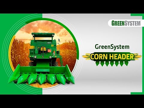 John Deere - GreenSystem Corn Header | Combine Harvester