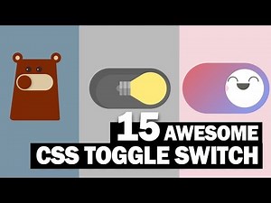 15 Awesome CSS Toggle Switch Ideas You Should See