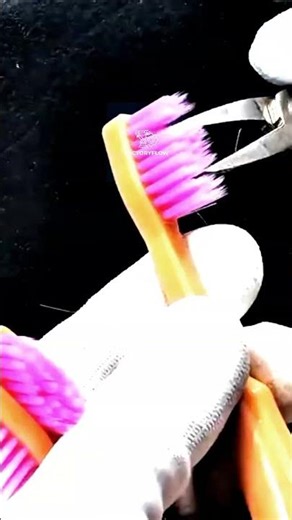 How a Toothbrush Is Made (Satisfying Factory Process) #satisfying #machine
