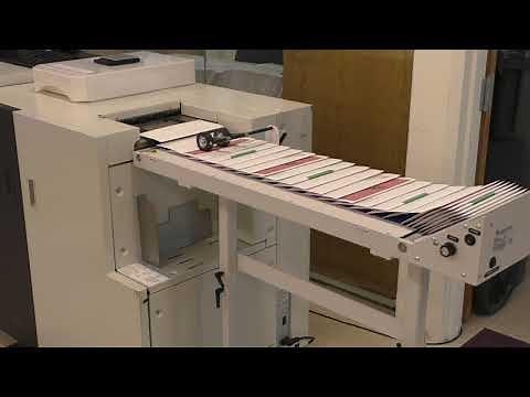 RISO Wrapping Envelope Finisher with Conveyor Accessory