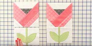 With Spring Around The Corner She Got In The Mood To Make This Lovely Quilt!