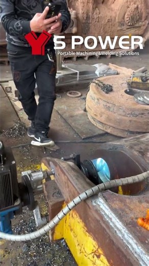 Mobile Bore Welding Engineering Machine Line Boring Machine S-power#lineboring #welding #machine