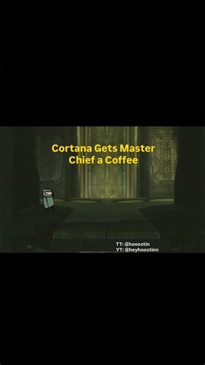 Cortana Gets Master Chief a Coffee (animation)