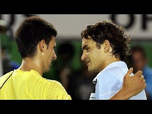 Roger Federer vs Novak Djokovic 2007 Australian Open R4 Highlights