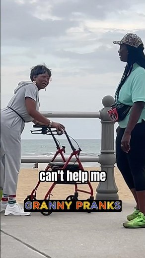 Old Lady Pranks Strangers! 😆 Granny Pranks Pt.2